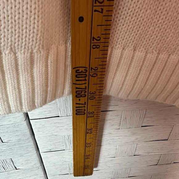 Christopher Banks women’s sweater white pastel coastal grandma colorful bohemian - Picture 6 of 8